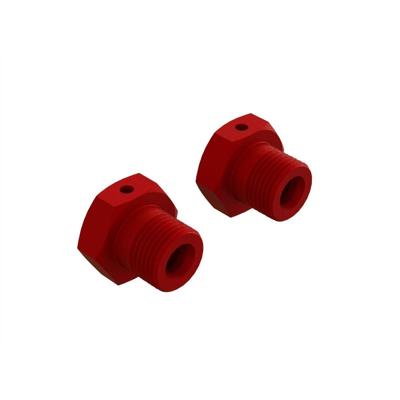 Arrma - Aluminum Wheel Hex 17mm, Red (2) (ARA310988)