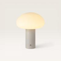 LED Tafellamp Givaro crema - Beige oplaadbare paddenstoel lamp met geïntegreerde dimmer voor binnen - thumbnail