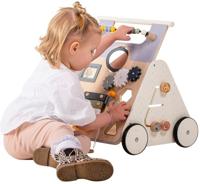 Houten Loopwagen Jack & Jacky - thumbnail
