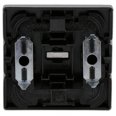 Busch-Jaeger 2CKA001751A2956 Uitschakelaar, Wisselschakelaar, Kruisschakelaar, Knop Afdekking RVS 1 stuk(s)