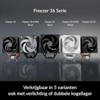 ARCTIC freezer 36 cpu-koeler (aluminium, 4-pin pwm) - thumbnail