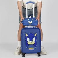 Sonic - The Hedgehog Plus Brick Travel Toiletry Bag SEGA Sight Blue - thumbnail