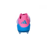 adidas F50 League Gras / Kunstgras Voetbalschoenen (MG) Blauw Roze Wit - thumbnail