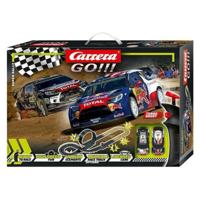 Carrera go!!! super rally - racebaan met 2 auto's - 1:43 - thumbnail