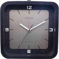 Tafelklok Nextime 5221ZW Zwart - thumbnail