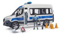 Bruder 02683 MB Sprinter Politiehulpvoertuig + Licht- en Geluidsmodule - thumbnail