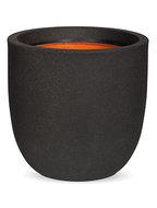 Capi bloempot urban smooth 43x41 cm zwart kbl933 - thumbnail