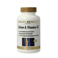 Calcium & vitamine D3 120 Tabletten - thumbnail
