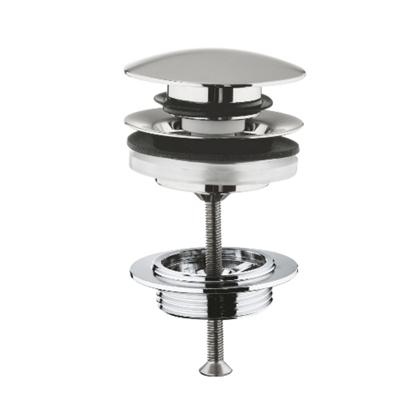 Grohe Waste Others met Push Open Plug Supersteel Grohe Waste Others met Push Open Plug Supersteel