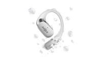 SHOKZ OpenFit 2+ Hoofdtelefoons Draadloos oorhaak, In-ear Oproepen/muziek Bluetooth Grijs - thumbnail