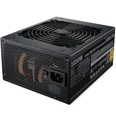 Cooler Master mpe-a501-afcag-3eeu mwe gold 1050 v2 black, atx3.1, 1050w, =90% @typical, 3x pcie6+2 - thumbnail