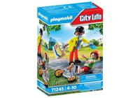 71245 Playmobil City Verpleegkundige met Patiënt - thumbnail