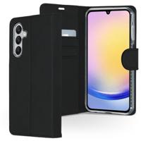 Accezz Wallet Softcase Bookcase Samsung Galaxy A25 Telefoonhoesje Zwart - thumbnail