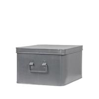 LABEL51 Media Opbergkist - Grijs - Metaal - XL - thumbnail