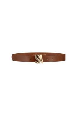 SA buckle belt - cognac - 11502