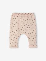 Molton babybroek rozen - thumbnail