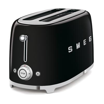 SMEG TSF02BLEU 50's Style Broodrooster - Zwart