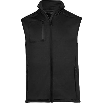 Tee Jays TJ9104 Stretch Fleece Bodywarmer - Black - XXL