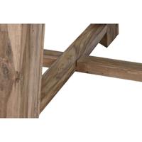 Eettafel Home ESPRIT Teakhout 160 X 160 X 78 cm - thumbnail