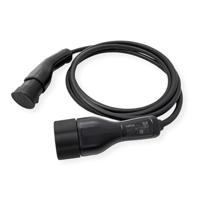 ROLINE Auto oplaadkabel Type2, 3-fase, 480VAC (3P+N+E), 16 A, 11 kW, 5 m - thumbnail