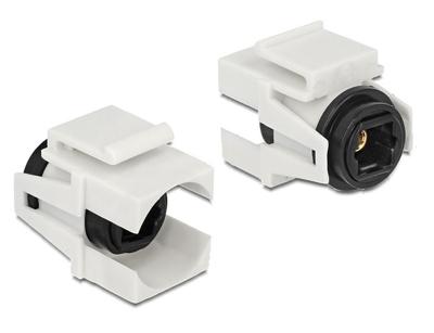 DeLOCK Keystone module Toslink female > female DeLOCK Keystone module Toslink female > female