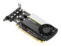 PNY Nvidia T1000 Videokaart 8 GB GDDR6-RAM PCIe x16 Mini-DisplayPort Low Profile - thumbnail