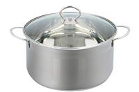 Alpina Pannenset 7-delig RVS/Glas - thumbnail