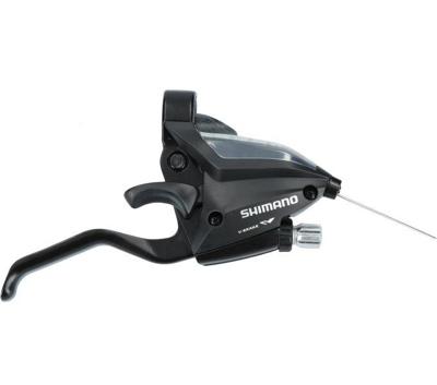 Shimano versteller (rechts) met remhendel 8 speed st-ef500 2 vingers zwart