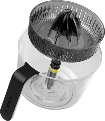 Bosch Zitruspresse für Bosch Küchenmaschine Serie 6 und 8 Citruspers Transparant