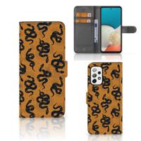Telefoonhoesje | Met pasjeshouder | voor Samsung Galaxy A73 5G Snakes - thumbnail