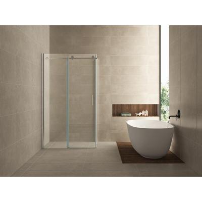 Wiesbaden Pared Douchecabine met 1 Schuifdeur - 1200x900x2000x8mm - NANO - Helder Glas/Chroom