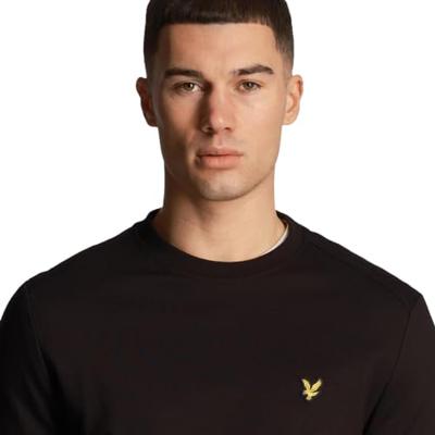 Lyle & Scott Fly Fleece Sweater Heren Zwart - Maat M - Kleur: Zwart | Soccerfanshop