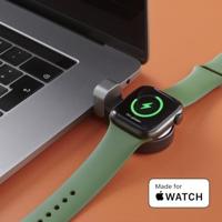 Hama Apple Watch Oplader voor Draadloos Opladen Zwart - thumbnail
