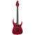 Jackson Pro Plus Series Misha Mansoor Juggernaut HT6 EB Red Crystal elektrische gitaar met gigbag - thumbnail