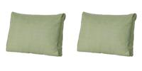 Lounge rug Basic green 73 cm x 43 cm (2 stuks) Madison - Madison - thumbnail