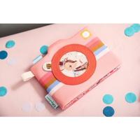 Stoffen fotoalbum - LILIPUTIENS rozen - thumbnail