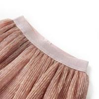 Kinderrokje met glitters 128 zachtroze - thumbnail