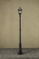 KonstSmide Klassieke tuinlantaarnFirenze zwart - 7233-750 - thumbnail