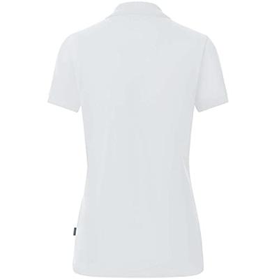 JAKO C6320D Polo Organic Dames - Wit - 44