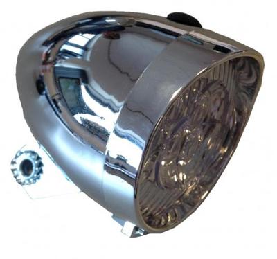 Catch-it Voorlicht 3-led batterij chroom