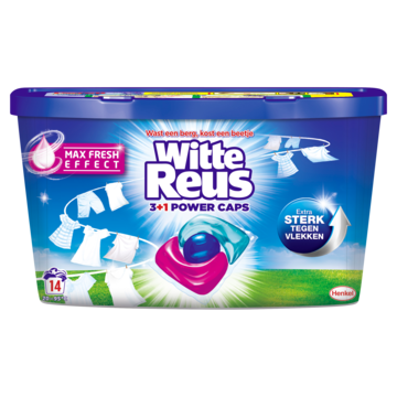 Witte Reus Witte Reus 3+1 Power Caps - 14 Wasbeurten (14caps)