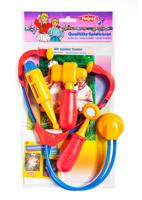 Heless doktersset 6 delig rood - thumbnail