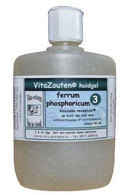 Vitazouten Ferrum phosphoricum huidgel nr. 03 90 Milliliter Vitazouten Ferrum phosphoricum huidgel nr. 03 90 Milliliter
