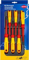 Knipex Schroevendraaierset VDE Plat, Kruiskop Phillips, Kruiskop Pozidriv - thumbnail