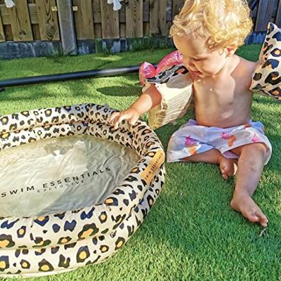 Babyzwembad Beige Panterprint