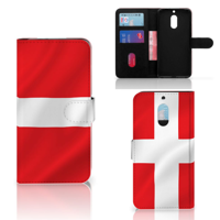 Nokia 6 Bookstyle Case Denemarken - thumbnail