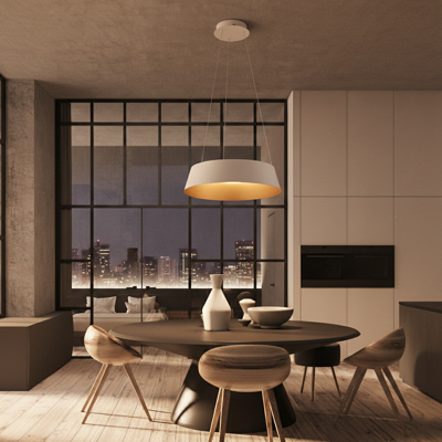 Lyora HanglampAlba wit Ø 42cm - 9345655