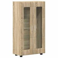 Dressoir met plank Sonoma Eiken 55,5 x 29 x 100 cm Bewerkt hout - thumbnail