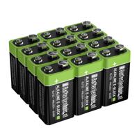 9V Alkaline Batterijen 12x - thumbnail
