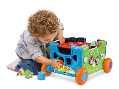 Vtech baby sorteer en leer wagen 2 manieren om te spelen